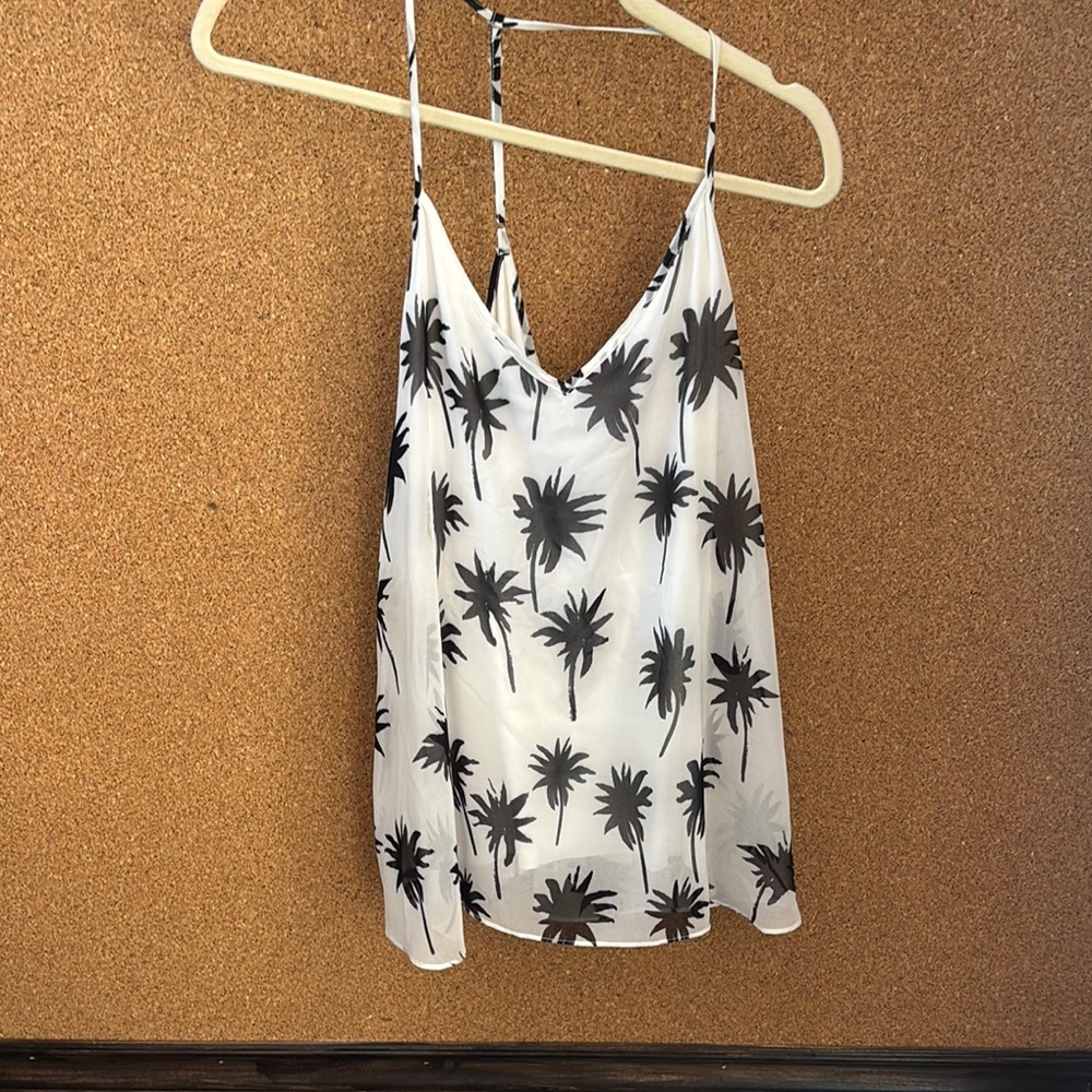 Bailey 44 Black and White Sleeveless Camisole